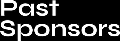 Past Sponsors Text